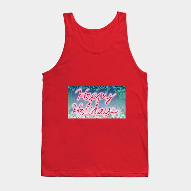 Happy Holidays! Tank Top by Astrid